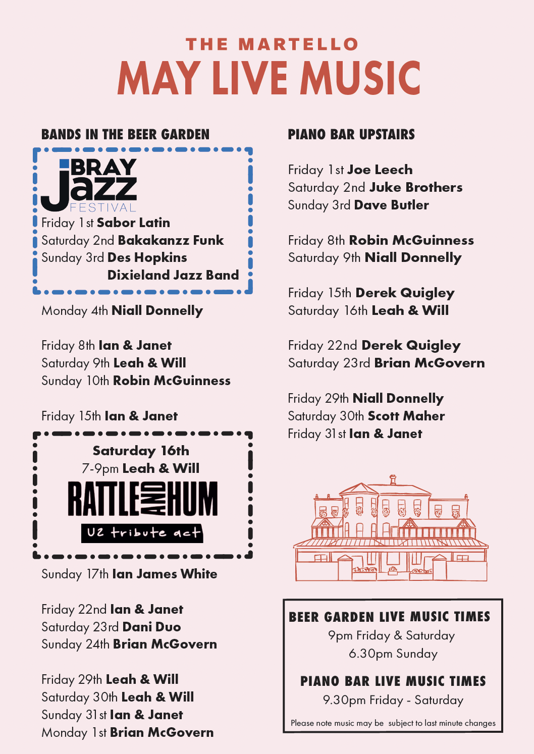 may 2026 music posters
